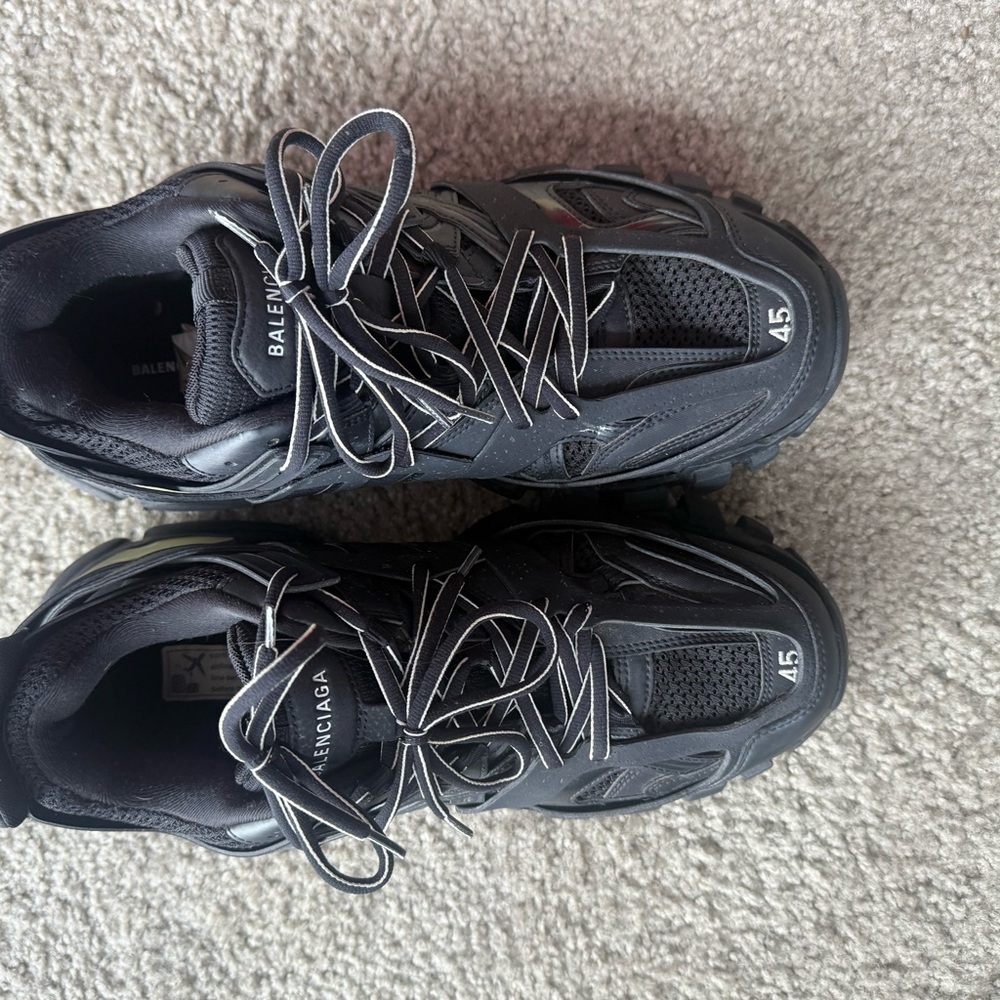 Balenciaga Black Athletic Shoes - Picture 7 of 11
